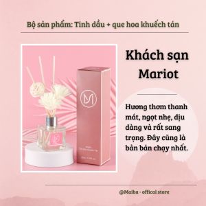 Tinh dầu thơm phòng khuếch tán cắm que gỗ MAIBA tinh dầu thiên nhiên maiba tinh dầu nước hoa thơm phòng thư giãn 50ml