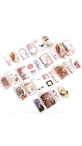 Fairy Lights Journal - READY STOCK/ Flowers Notes easy peel off stickers in a roll