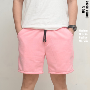 Promo celana pendek cargo pria wanita distro keren kekinian termurah pink boy