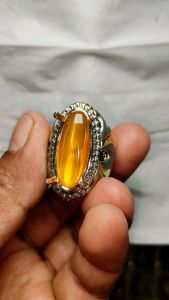 Natural Golden Fire Chalsedony Suprame Pacitan Kristal 01