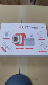 รุ่นยอดนิยม X8 สมาร์ทวอทช์หกในหนึ่ง 5 ชุดคอมโบหูฟังบลูทูธ X10 นาฬิกา S10Hot