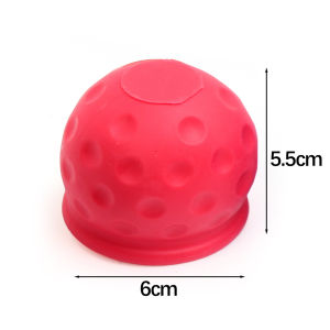 New Tow Bar Ball Cover Cap Dustproof Trailer Ball Cover Tow Bar Cap Universal Hitch Trailer Towball Protect Car Accessories