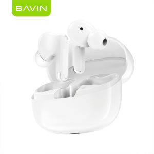 BAVIN BA100 Wireless Earbuds Bluetooth Hi-Res Audio w/ Mic Type-C Earphones & Touch Control for Smartphones
