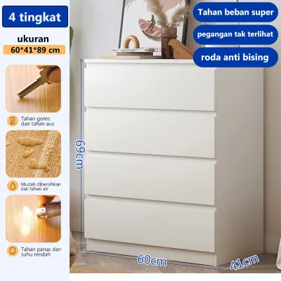 HL ตู้เก็บของ ตู้เตี้ย ตู้วางของ ตู้ไซด์บอร์ด แบบทับขอบ3บาน/2 บาน White/Blackเรียบง่าย ไม้เนื้อแข็ง สไตล์การออกแบบโมเดิร์น