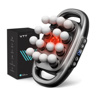 Máy Massage Cơ 16 Đầu VTT Chuyên Nghiệp | Công Nghệ 30 Cấp Độ Mạnh Mẽ & Êm Ái 45dB | Trị Liệu Giảm Đau Mỏi Cơ Chuyên Sâu | Pin 2000mAh Tự Động Tắt