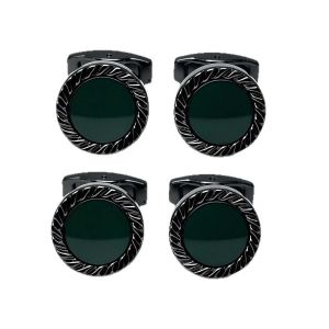 ZHITTY 1/2 pair Classic Mens Round Square Cufflinks Luxury High-End Luxury Zircon Cufflinks Wedding Suit Accessories Vintage Plated Cuff Links Mens Jewelry