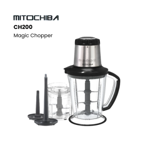 Mitochiba Chopper CH200 Choper Blender | Food Processor Mito CH 200 Penggiling Daging Bumbu Dapur