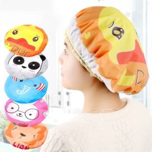 MYX Store Shower Cap Karakter Topi Mandi Lucu Japan Style Dewasa Anak Waterproof