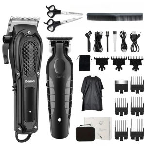 Kemei Km-1071 Km-2299 Km-1102 Electric Hair Clipper UBS Rechargeable Cordless Beard Trimmer Men Powerful Electric Hair Clipper