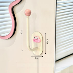 (พร้อมส่ง) ตะขอติดผนัง ตะขอติดผนัง หน้ายิ้ม ตะขอติดผนัง ไม่ต้องเจาะผนัง G3478