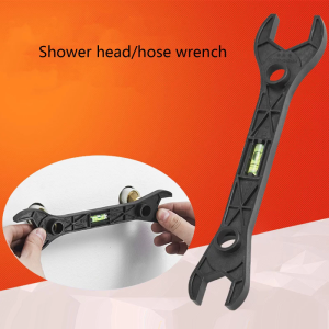 Multifunctional Dual Headed Wrench Fine Workmanship for w/ Spirit Level Manual Tool Plumbing Tools Tap Spanner Repair To