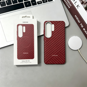 New Samsung S26Ultra Carbon Fiber Magnet Case For Samsung Galaxy S26Ultra S25Ultra S24Ultra S26 For Magsafe Silm Bumper Cover