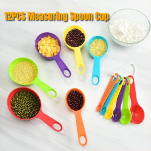 12PCS Measuring Spoon Cup Cooking Baking Scale High Temperature Tools Food Grade Kitchen Tools