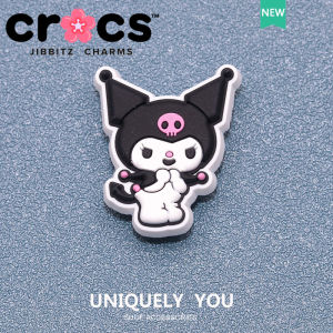 jibbitz cross charm หัวเข็มขัดรองเท้า hello  Kuromi Cinnamon Dog การ์ตูนน่ารัก เพิ่มสไตล์แฟชั่นรองเท้า อุปกรณ์เสริม จิ๊บบิท ตัวติดรองเท้า cross
