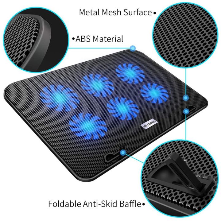 %F0%9F%94%A5%E3%80%90SG%20READY%20STOCK%E3%80%91%F0%9F%94%A5Laptop%20Notebook%20Cooling%20Pad%20Fan%20for%2015.6%2014%2013%20Inch%20Cooler%20with%206%20Fans%20and%205%20Adjustable%20Height%20Stand%20-%20Image%207
