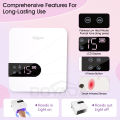 DOYADA Rechargeable UV LED Nail Lamp Professional Fast Curing Lamp for Gel Nail Polish Automatic Sensor Cordless UV Light for Nails with 4 Timers and LCD Display. 