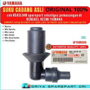 Cangklong Busi Mio lama Original Yamaha Mio soul Ori Tutup Busi Mio sporty Original Cop Busi Mio smile Ori Kepala Busi Xride Original Tutup Busi Fino Karbu 5MX