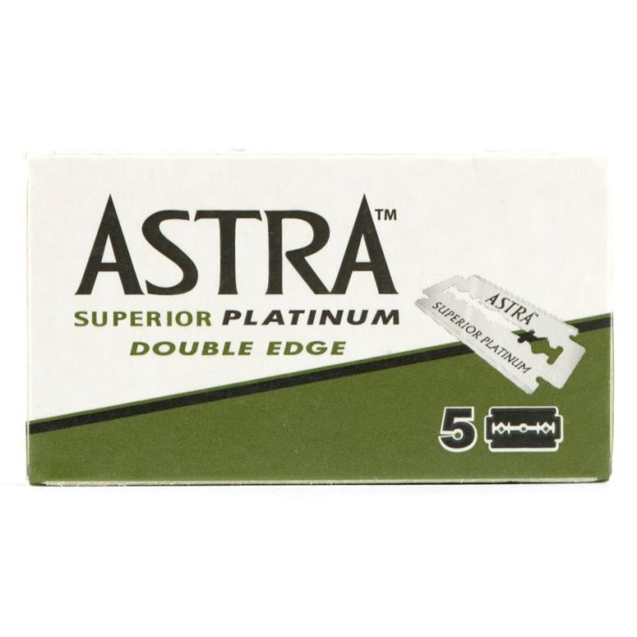 Astra Superior Platinum Double Edge Razor Blades 5Pcs | Lazada