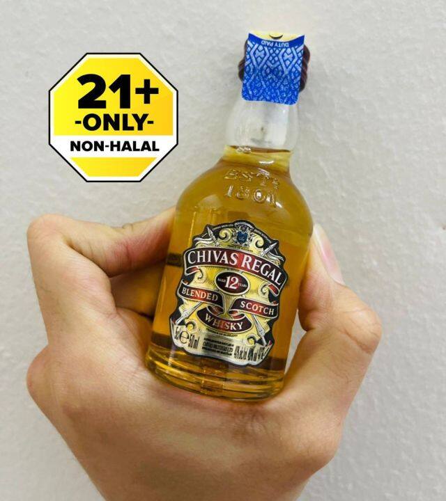 Chivas Regal 12Years Miniature 40alc. 50ml Lazada