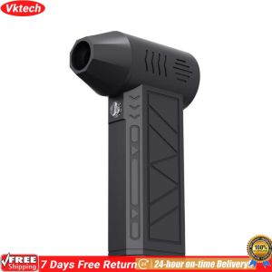 【Ready】【Vktech】 130000RPM Electric Dust Blower USB Charging Mini Turbo Violent Fan Brushless Motor High Power Duct Fan for Industrial Use
