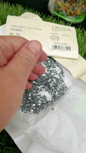 STONE HOTFIX GOSOK UKURAN SS 12 WHITE PUTIH PER GROSS