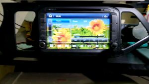 Màn cảm ứng dvd xe Kia morning. Usb bluetooth. chỉ dẫn đường.
