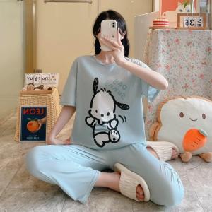 HS COD Stelan Import Cp / Baju tidur lengan pendek / Piyama cp Jogger