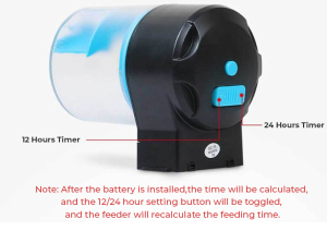 Automatic Fish Feeder Intelligent Fish/Turtle/Goldfish Feeder for Aquarium & Fish Tank [SG SELLER]