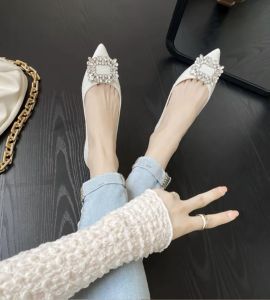 [Hoàn Tiền 15%]Giày bệt nữ đế mềm da êm hàng cao cấp 2 màu mẫu mới cực đẹp  giày búp bê nữ kiểu dáng hàn quốc siêu xinh