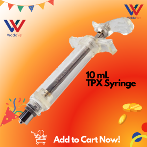 TPX Heavy Duty Syringe with Luer Lock Veterinary Syringe 10 ml for animals pig chicken cattle syringe pet syringe syringe 10cc syringe poultry syringe 10ml syringe syringe for handfeeding10 ml syringe for dog syringe pig farm automatic syringe injector