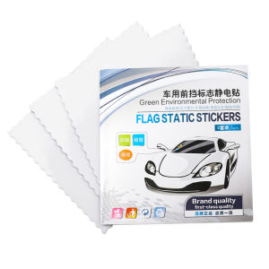 Car Electrostatic Stickers Annual Inspection Insurance Film Car Windshield Transparent Sticker