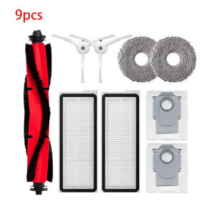 For Roborock Qrevo S / Qrevo MaxV / Qrevo Pro Robot Vacuums Main Side Brush Filter Mop Cloths Dust Bag Parts