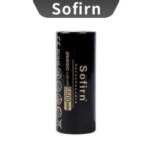 /* /1pc Sofirn 26650 5500mAh Battery 3.7V Li-ion Rechargeable Battery High discharge..