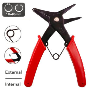 【2in1】 Dual Purpose Circlip Ring Clip Plier Removal Tool Pin Clip Plier Mechanic Foreman Aircond Pully Plier Tools
