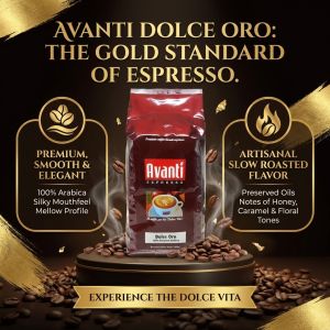 [AVANTI] Dolce Oro 100% Arabica Coffee Bean 1kg/500g/250g
