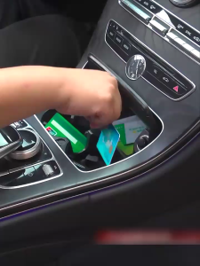 Card Holder Windshield Glass Tag Durable ID IC Business Card Holder Card Sleeve Car Registration Insurance Organization