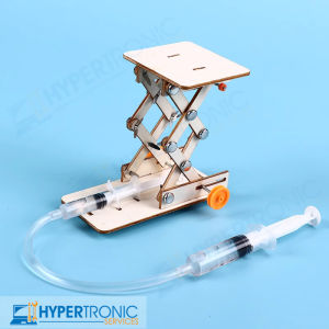 Jek Hidrolik Hydraulic Jack 液压升降 Science Engineering Education Toys STEM Experiment Kit Projek kemahiran RBT DIY