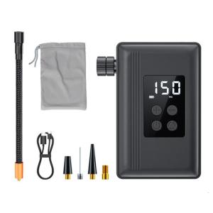 Mọi mục đích Xe Đạp Máy Bơm Áp Lực Kỹ Thuật Số Hiển Thị Mạnh Mẽ Abs Khẩn Cấp bơm lốp xe cái bơm lốp Cho Đi Lại