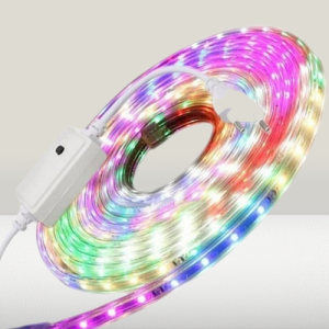 LAMPU LED STRIP SELANG PAKET 20METER +1 SOKET 5050 SMD -220V BISA LANGSUNG SAMBUNG KE LISTRIK