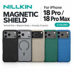 NILLKIN Magnetic Case For iPhone 18 Pro Max Anti-Fingerprint Camera Protection Raised Edge CA4002
