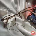 MetroSunnies Max Specs / Anti Radiation Glasses for Women and Men / Eyeglasses Replaceable Lens / Blue Light Eyewear / Metal Optical Frame. 