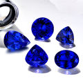 Trang Sức Đá Quý Rời Sapphire Xanh Dương Tự Nhiên 100% Trang Sức Đá Quý Màu Xanh Dương Tự Làm Vòng Cổ Vòng Tròn Hoàn Hảo Dát Tự Làm. 