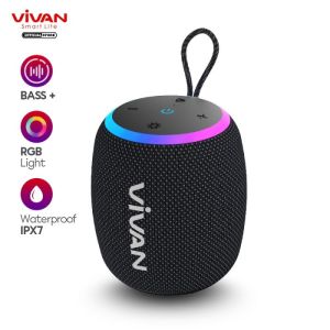 Vivan VS15 Speaker Bluetooth Surround Sound Waterproof IPX7 Hi-Fi VS15