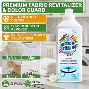 Clothing Renewal Agent Color Lock Dye Fixative Black Clothes Color Restorer Anti Fade Fabric Color Protector Silk Cotton Clothing Renewal Agent