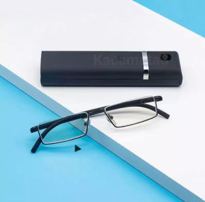 Kacamata Baca Plus Auto Fokus Anti Radiasi Gagang Lentur