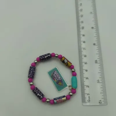 Fashionable Sticki Rolls Bracelets for Girls Birthday Surprise Popular Internet Gifts DIY Handmade Beading Jewelry Crafts