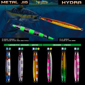 UMPAN PANCING METAL JIG 150 GRAM - METAL JIG FIRELOCK HYDRA