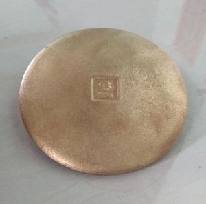 Lightning Strike Pad atau Penangkal Petir Model Pad Kuningan