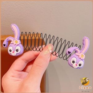 Digeo Childrens Hair Comb Headband For Kids girl Cartoon Ponytail Clip Children Buckle Fixing Hairpin