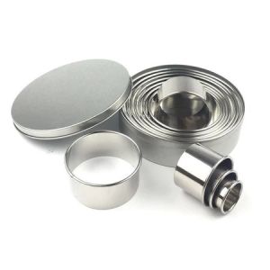 BEST BAKERS 12in1 SET Cetakan Kue Biskuit COOKIE CUTTER BAKING MOLD STAINLESS STEEL BPA-Free